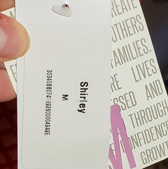 LulaRoe, Shirley Kimono, Medium pink and red colored - Picture 2 of 7